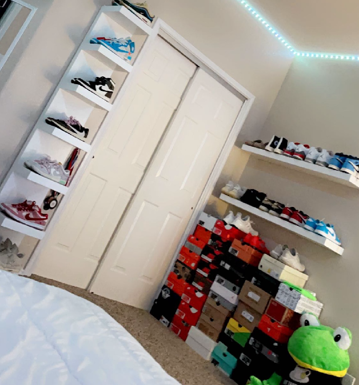 Personal shoe collection